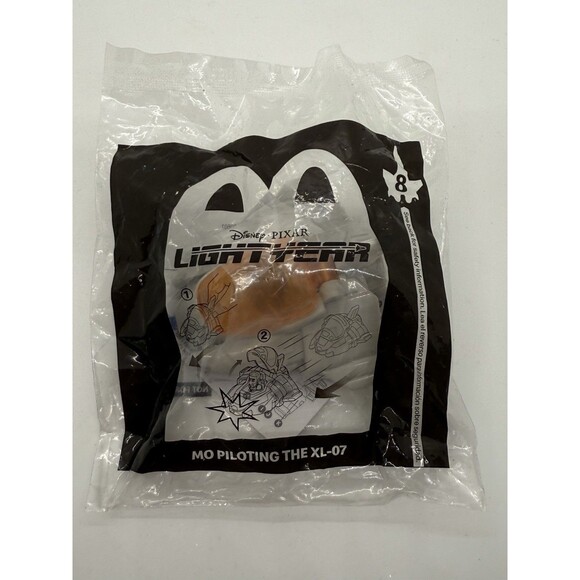 MCDONALDS HAPPY MEAL TOY #8 LIGHTYEAR MO PILOTING THE XL-07 DISNEY PIXAR 2022 - Picture 1 of 5